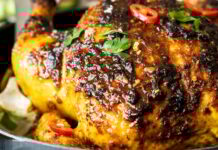 Persian-Spiced Rose Chicken & Saffron Rice