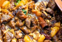 Yemeni Mandi Lamb Tagine with Apricots & Saffron