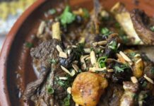 Yemeni Mandi Lamb Tagine with Apricots & Saffron