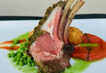 Roasted Dukkah Crusted Root Vegetables with Pomegranate Glaze