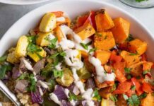 Miso-Roasted Veggie Bowl with RoboFood Bzar