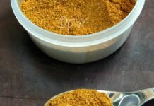 Hawaij-Spiced Ethiopian-Inspired Flatbread with Yogurt Dip