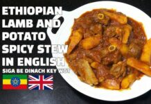 Ethiopian Mekelesha Lamb Stew with Honey Wine