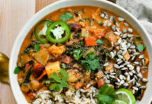 Vegan Jackfruit Berbere Stew with Tamarind Twist